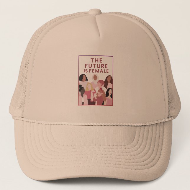 Female Future Trucker Hat (Front)