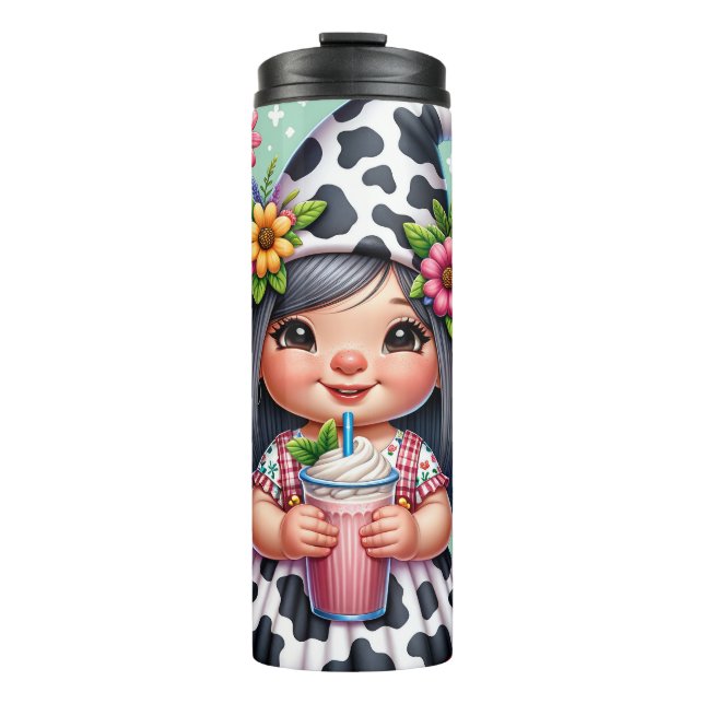 Female Gnome -Thermal Tumbler (Front)