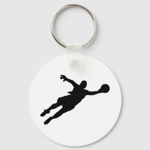 (Female) Goalie Save Key Ring