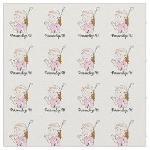 Female Golfer Fabric