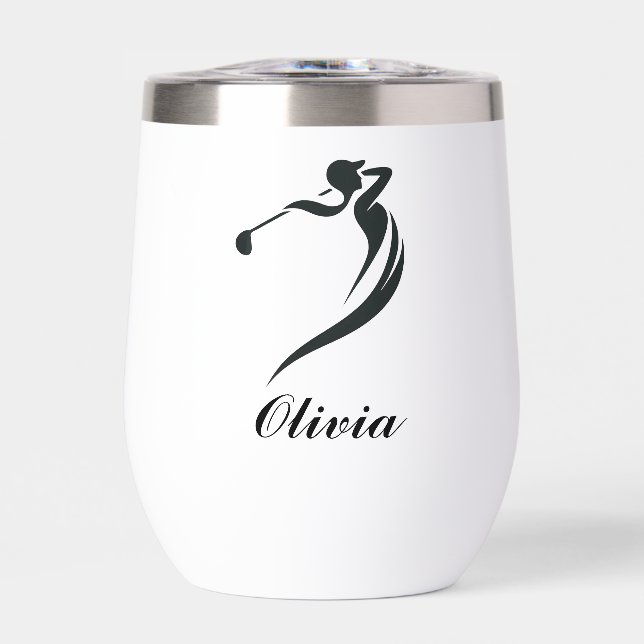 Female Golfer Personalised (Front)