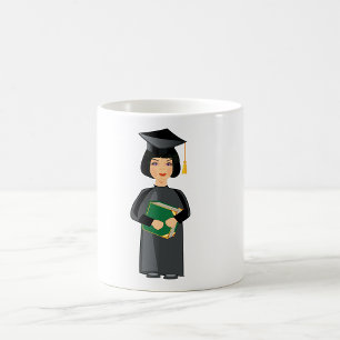 Female Graduate Coffee Mug