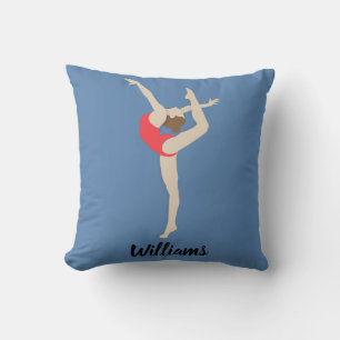 Female Gymnast Cushion