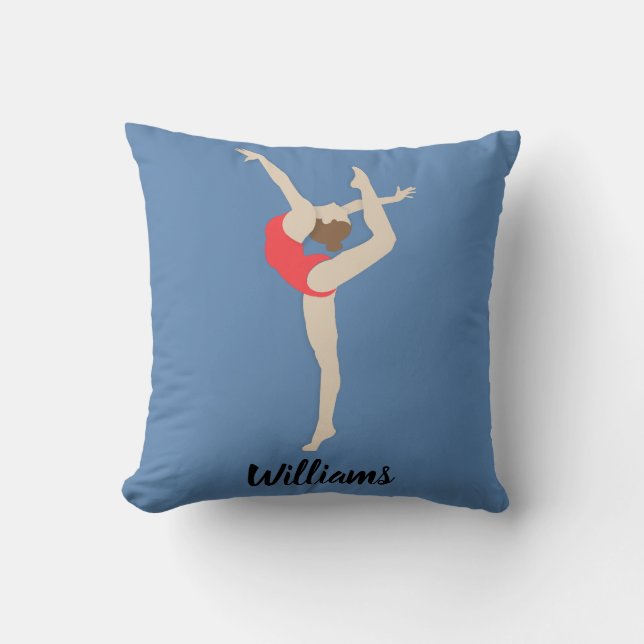 Female Gymnast Cushion (Front)