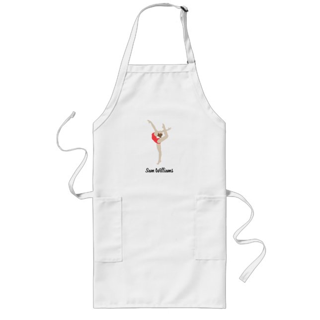 Female Gymnast Long Apron (Front)