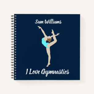 Female Gymnast Notebook