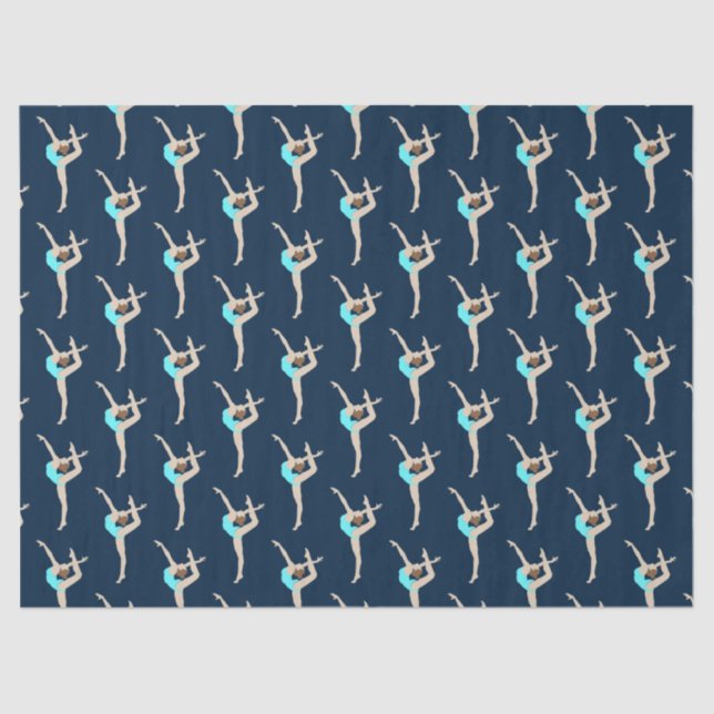 Female Gymnast Tissue Paper (Front)