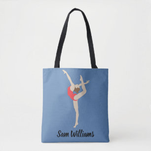 Female Gymnast Tote Bag