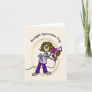 Female Hairstylist Appreciation Day Card