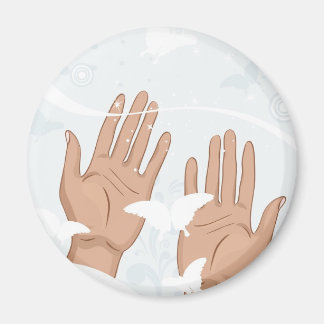 female hands magnet
