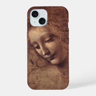 Female Head La Scapigliata by Leonardo da Vinci iPhone 15 Case