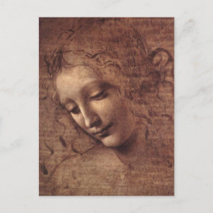 Female Head Postcard