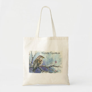 Female House Sparrow Tote Bag