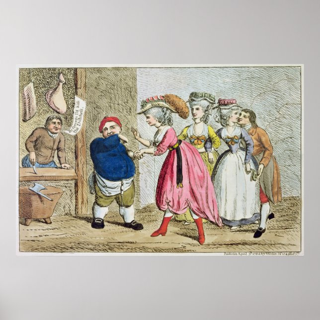 Female Influence, or the Devonshire Canvas Poster (Front)