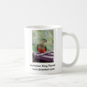 Female King parrot Coffee Mug