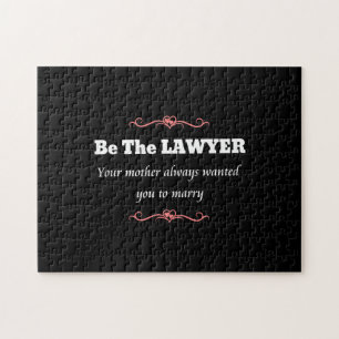 Female Lawyer Graduate - Law School Graduation Jigsaw Puzzle