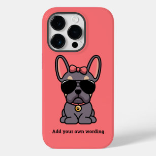 Female Lilac Tan French Bulldog Case-Mate iPhone 14 Pro Case