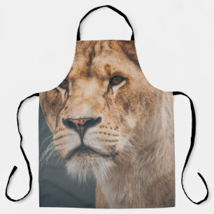 FEMALE LION AT JYLLAND PARK ZOO APRON