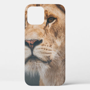 FEMALE LION AT JYLLAND PARK ZOO iPhone 12 CASE