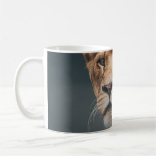 FEMALE LION AT JYLLAND PARK ZOO COFFEE MUG
