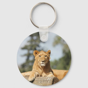 Female Lion Key Ring