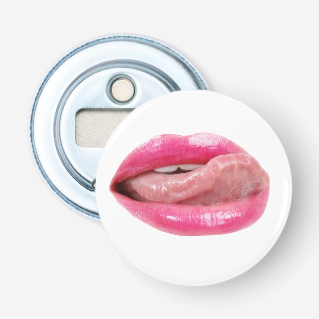 Female lips bottle opener (Front)