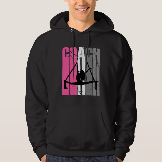 Female Master Air Yoga Instructor Choreographer Co Hoodie (Front)
