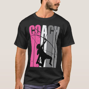 Female Master Archery Instructor Archer Teacher Co T-Shirt