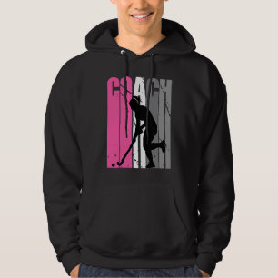 Female Master Hockey Instructor Hockey Coach Hoodie