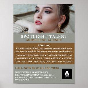 Female Model, Modeling Agency, Model Agent Poster