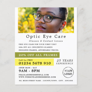 Female Model, Optician, Technical Practitioner  Flyer