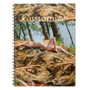 Female Model Sunbathing Thunder_Cove  Notebook