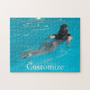 Female Model Swimming Thunder_Cove Jigsaw Puzzle