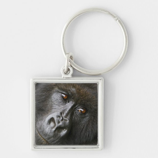 Female Mountain Gorilla Key Ring (Front)