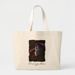 Female Orangutan Primate Wildlife Carry Bag