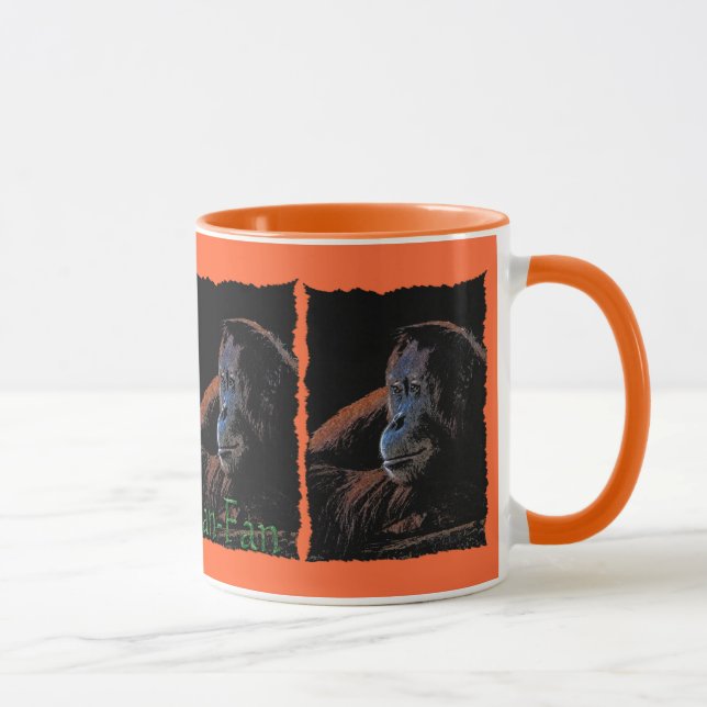 Female Orangutan Wildlife-supporter Mug (Right)