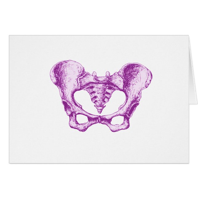 Female Pelvis Purple (Front Horizontal)
