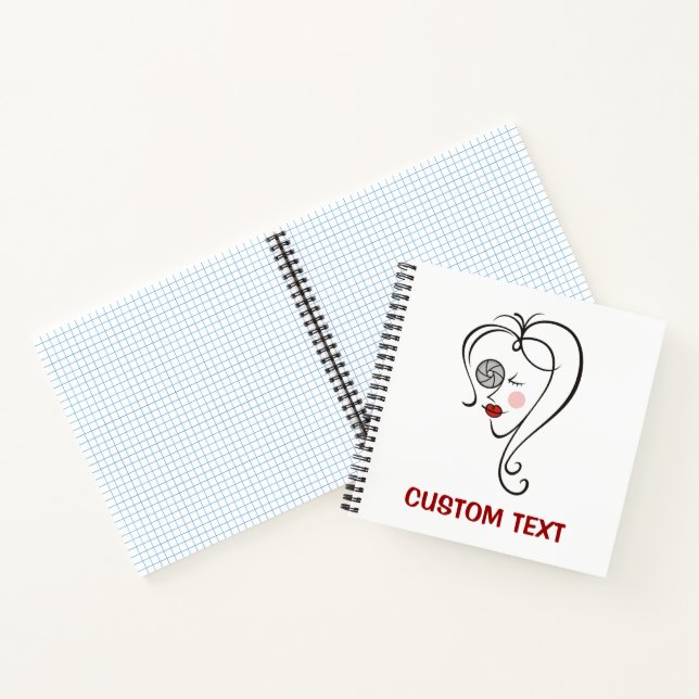 Female Photographer Notebook (Inside)