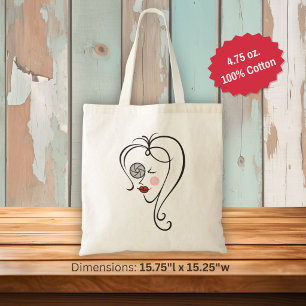 Female Photographer Tote Bag