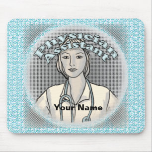 Female Physician Assistant Mouse Pad