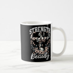 Female Physique And Bodybuilding Strength And Beau Coffee Mug