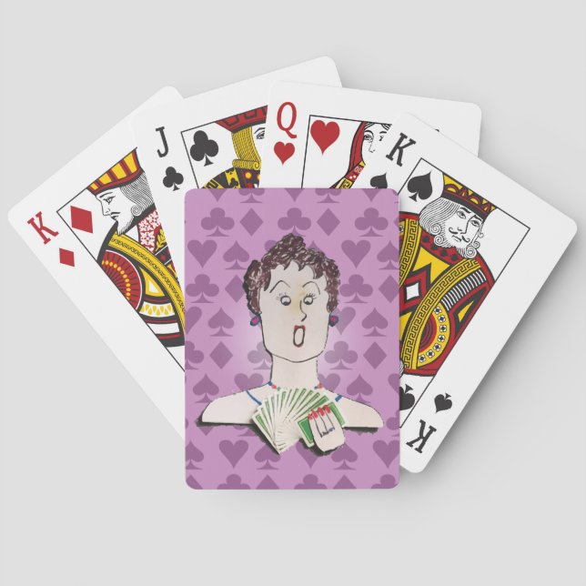 Female Playing Cards (Back)