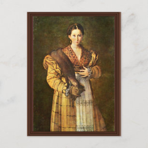 Female Portrait Called "Lâ € ™ Antea" "" By Parmig Postcard