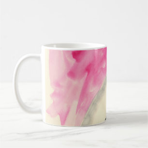 Female Portrait: Watercolor Illustration Coffee Mug