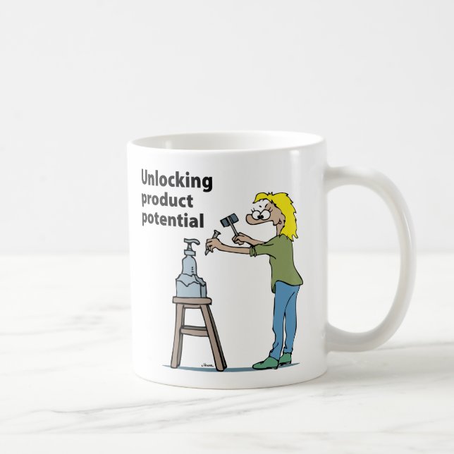 Female Product Designer Coffee Mug (Right)