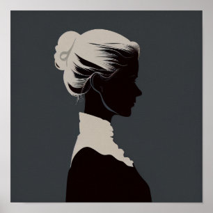 Female Profile Poster