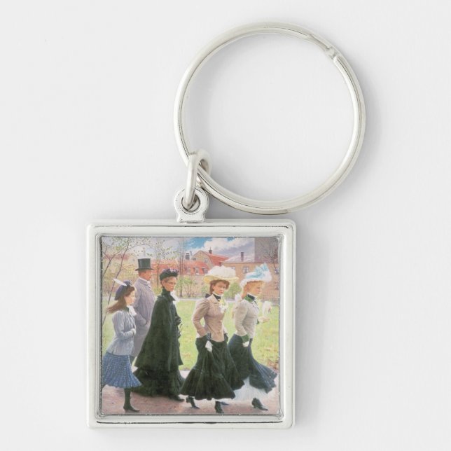 Female pupils for Confirmation Key Ring (Front)