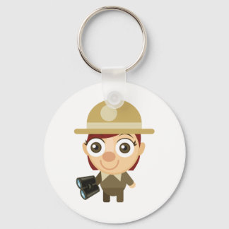 Female Ranger - My Conservation Park Key Ring