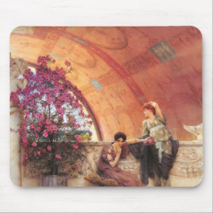 Female Rivals (by Sir Lawrence Alma-Tadema) Mouse Pad