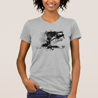 Female Rock Climbing Tee